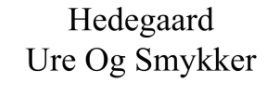 Hedegaard Ure & Smykker